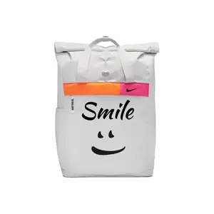 Nike Smile Amber Рюкзак из ткани Обычный Унисекс Светло-серебристый серый