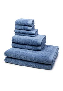 Полотенце для ванной Möve 2 X Seif 2 X Gäste 2 X Dusch 2 X im Set Superwuschel, цвет Cornflower