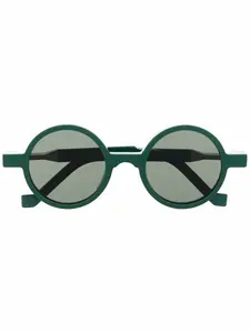 Солнцезащитные очки в круглой оправе Vava, оранжевый