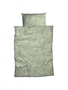 Постельное белье Luana зеленого цвета Traumschlaf, 155 x 220 + 80 x 80 см