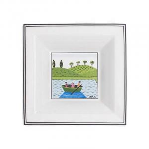 Тарелка сервировочная Villeroy & Boch Design Naif, 14 см, белый