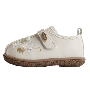 Нескользящие низкие туфли для малышей (для младенцев и малышей) MAIBUXIONG, бежевый