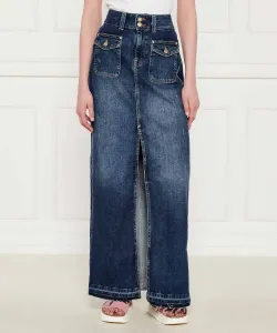 Юбка из денима Skyla Guess Jeans, синий
