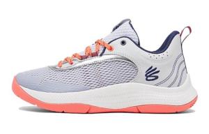 Детские баскетбольные кроссовки GS Low-top Серые/Синие Under Armour