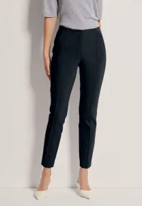 Stretch mit biesen trousers Madeleine, Navy