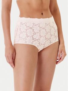 Классические женские трусы с высокой талией 10903 Selmark, бежевый