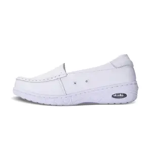 Лоферы женские с низким верхом, белый Cherry Blossoms