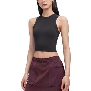 Женская майка без рукавов Lululemon, черный