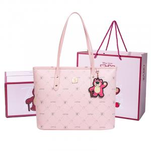 Disney Лотсо ПВХ женская сумка-шоппер разноцветная, Pink[Lotso Box+Shopping Bag]
