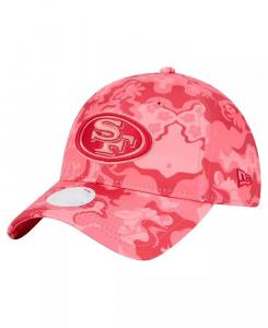 Женская алая кепка San Francisco 49ers Trippy 9TWENTY Adjustable New Era