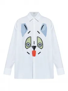 Рубашка с украшениями X Louis Wain Loewe, белый