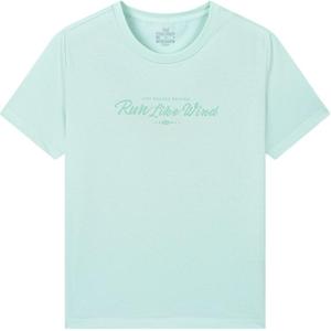 361° Футболка Women's Microwave Green Crew Neck тонкая прямая посадка