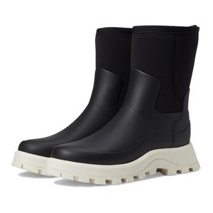 Женские городские исследовательские короткие неопреновые ботинки Hunter, черный