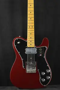 Fender American Vintage II 1977 Telecaster Custom с грифом из клена цвета вина