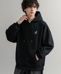 Толстовка с капюшоном оверсайз с вышитым логотипом, созданная в сотрудничестве с KANGOL.