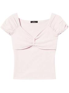 Топ со сборками TWINSET, розовый