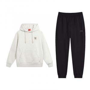 Li-Ning Casual Sportswear Men's, heather серый tile серый top+черный pants