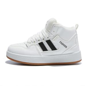 Georgina Goodman Высокие скейтерские кроссовки унисекс белые натуральная резина, цвет White Natural Rubber