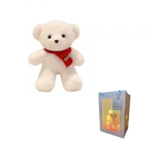 Милый шарф с мультяшным медвежонком плюшевая игрушка медвежонок тедди кукла плюшевая кукла высота 30см G.DUCKKIDS