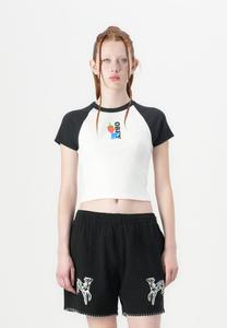 Футболка с принтом STRAWBERRY EYES Obey Clothing, белый