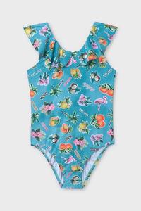 Детский купальник цельнокроеный Mayoral, бирюзовый