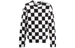 Свитер мужской Kenzo в клетку, белый / черный