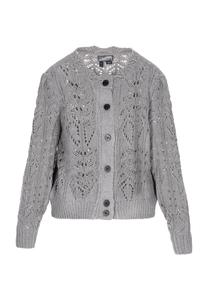 Вязаный кардиган DreiMaster Vintage, серый