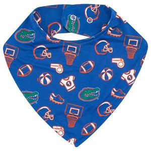 Детский слюнявчик Royal Florida Gators All Over Print Zoozatz