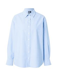 Рубашка PIECES Blouse PCPOPPY, светло-синий
