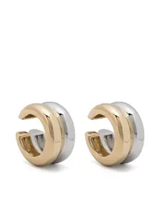 Серьга-кафф Bouée из желтого и белого золота Yvonne Léon, золотой