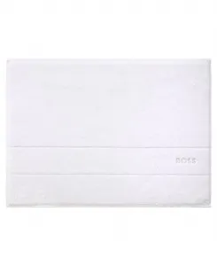 Однотонный хлопковый коврик для ванной, 51 x 71 см Boss Home, белый
