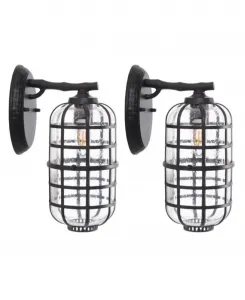 Настенный светильник Rigel 20 см Safavieh, черный