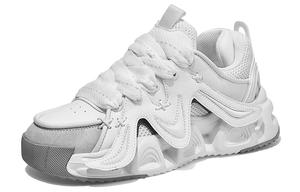 Masongarments Кроссовки Storm Size 3, износостойкие, дышащие, увеличивающие рост, низкие, массивные, унисекс, винтажные, белые