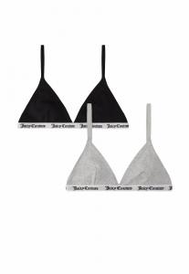 Треугольный бюстгальтер Juicy Couture, черный