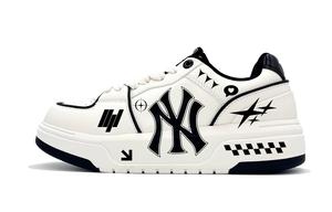 Прочные устойчивые к истиранию низкие кроссовки для скейтбординга unisex MLB, белый