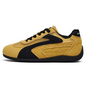 JINDUN Низкие повседневные кроссовки унисекс желтые, цвет Yellow