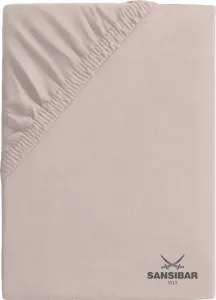 Простыня на резинке Sansibar Jersey BL 180x200 см розовая простыня на резинке Sansibar Shoes