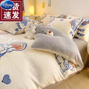 Disney Комплект постельного белья, 4 предмета, 180x200 см, цвет Space Bear