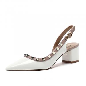 YAFEI XUANYU Женские туфли на высоком каблуке белые, цвет White