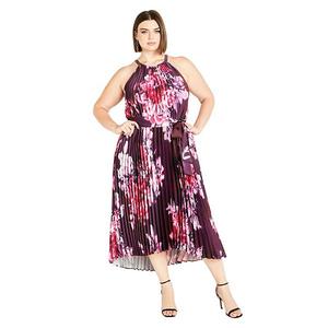 Женское платье с полускладками plus size Avenue