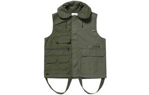 WTAPS Армейский зеленый жилет Men's Army Green, Army Green