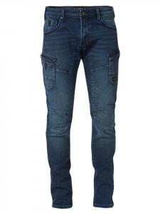 KOROSHI Рабочие джинсы прямого кроя синего цвета