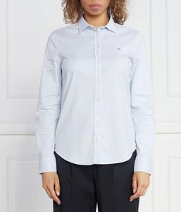 Рубашка женская Gant в полоску, голубой