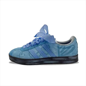 Adidas VL COURT 2.0 устойчивые к истиранию низкие кроссовки для скейтбординга Unisex Blue