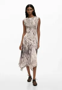 Платье из драпированного трикотажа Desigual, Gray