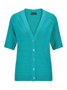 Goldner Кардиган из трикотажа в изумрудном цвете