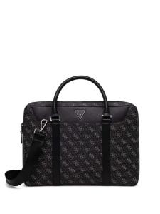 Сумка для ноутбука с логотипом GUESS USA, черный