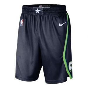 Шорты nba mavericks icon 19-20 city limited sw shorts navy blue dark blue Nike, синий
