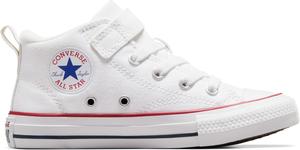 Детские кеды Converse Chuck Taylor All Star Malden Street Easy On средней посадки, белый/красный/синий