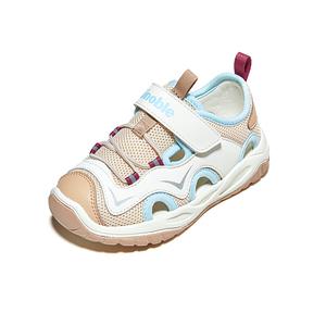 Дышащие низкие кроссовки для малышей GINOBLE, бежевый/коричневый